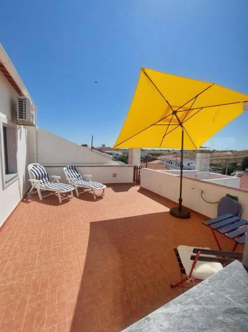 Casa Amarela - Praias Alqueva Povoa de Sao Miguel Buitenkant foto